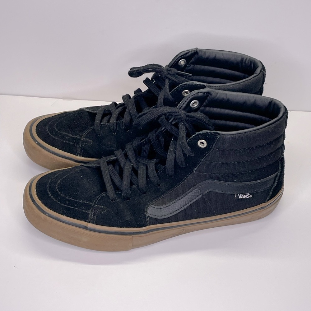 Vans Sk8 Hi PRO BMX UltraCush Black Gumsole Men’s Sz 10/Women’s Sz 11.5 EUC